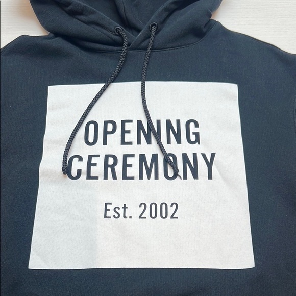 Opening Ceremony Black T-Shirt Sweatshirt - Picture 3 of 6